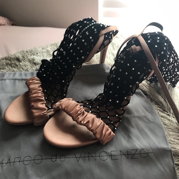 Marco de Vincenzo Crystal Sandals - Picture 5 of 8